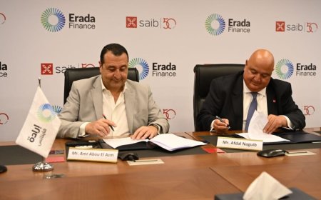 Saib Bank signs EGP 300m financing agreement with Erada Finance to support MSMEs