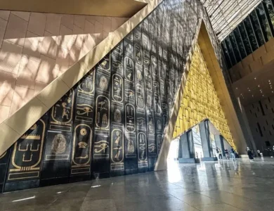 egypt-inaugurates-17,000-volume-grand-egyptian-museum-library-in-partnership-with-france