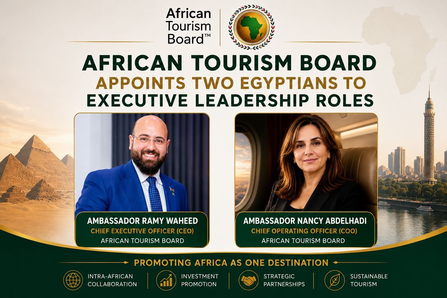 african-tourism-board-appoints-two-egyptians-to-executive-leadership-roles