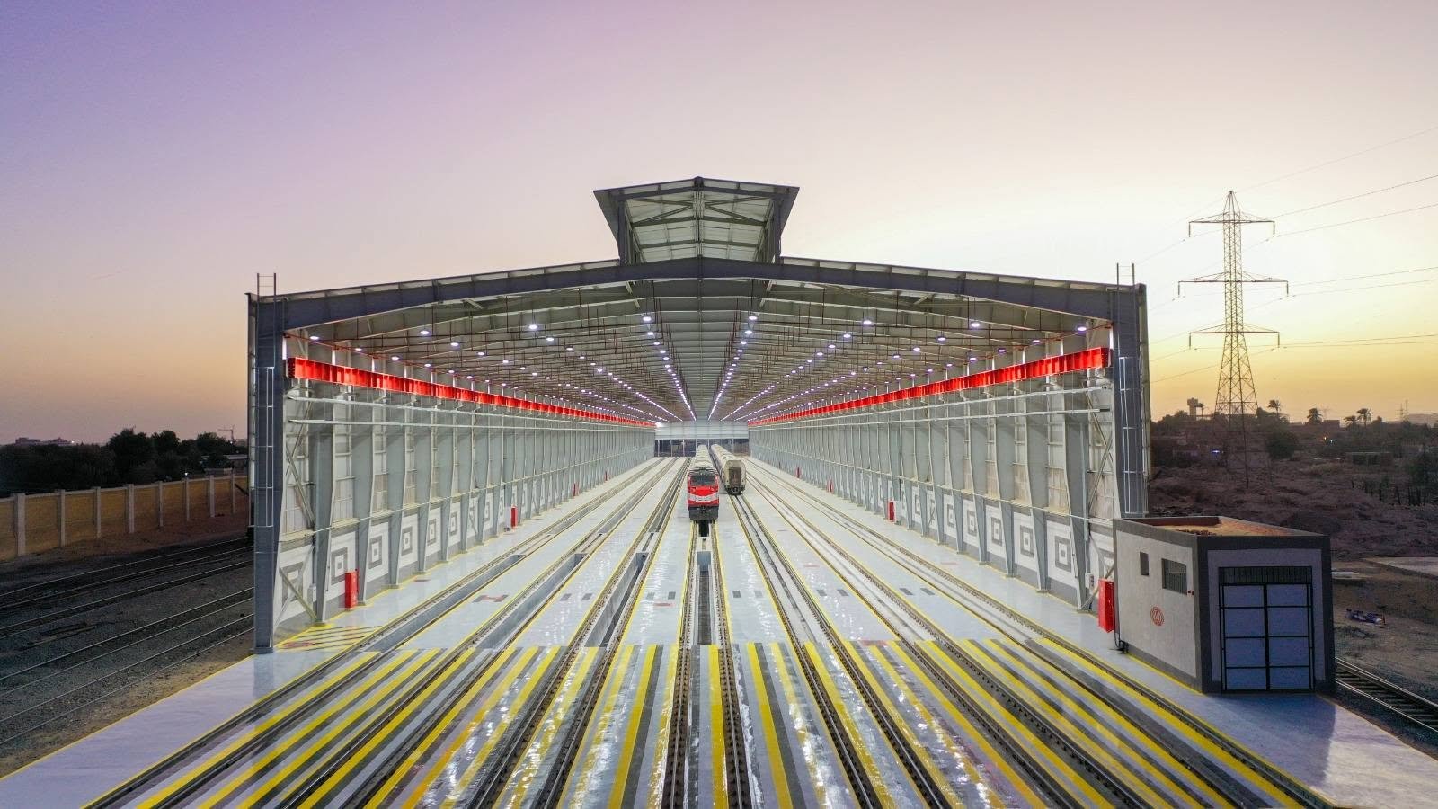 egypt-upgrades-33-railway-workshops,-completes-8-new-maintenance-facilities-under-network-modernization-plan
