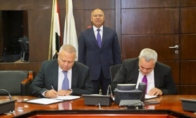 egypt-signs-mou-for-financing,-development-of-borg-el-arab-dry-port,-logistics-zone