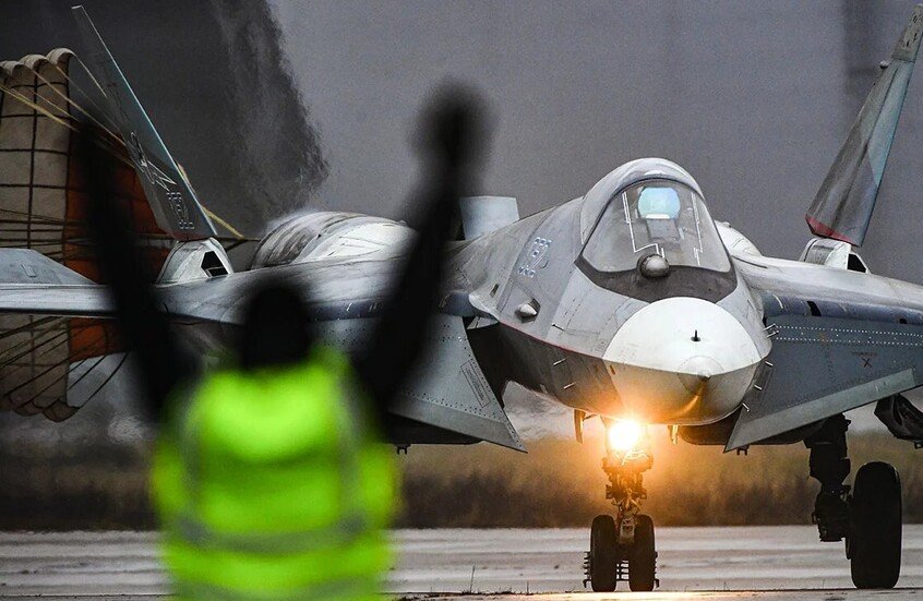 Upgraded Su-57 stealth fighter debuts at Egypt International Airshow with new weaponry upgraded-su-57-stealth-fighter-debuts-at-egypt-international-airshow-with-new-weaponry