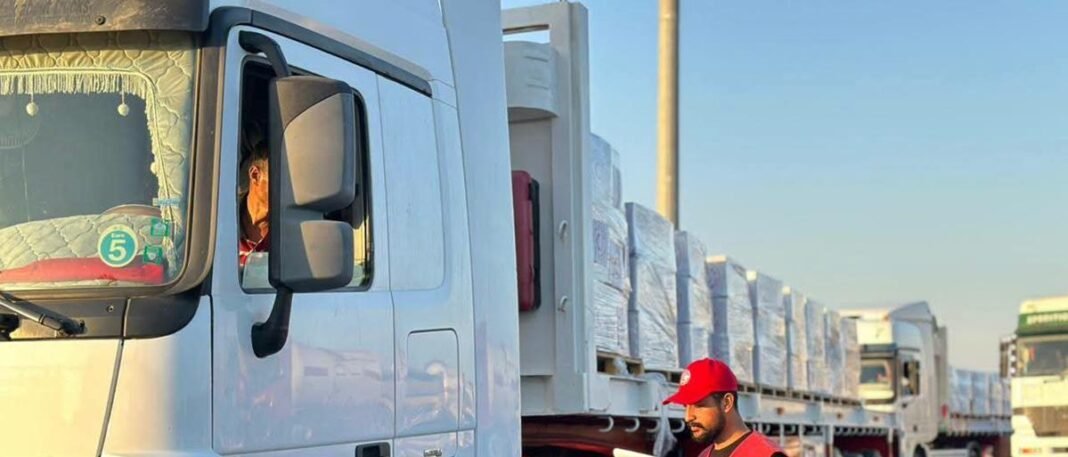 274th humanitarian aid convoy heads to Gaza 274th-humanitarian-aid-convoy-heads-to-gaza
