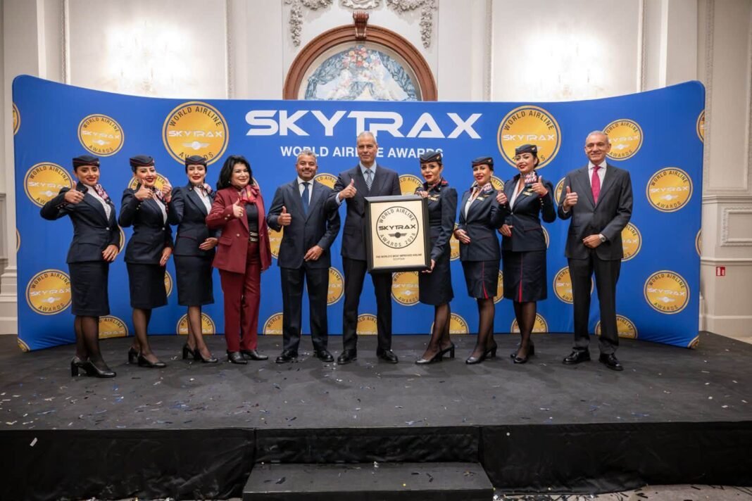 egyptair-crowned-world’s-most-improved-airline-at-2026-skytrax-awards